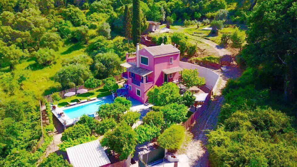 Casa Elisabetta Corfu Villa Kynopiastai Bagian luar foto